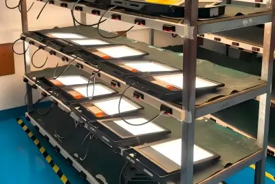 จัดส่งไฟน้ำท่วม LED กลางแจ้ง 300W จำนวน 20 ชุดไปยังลาวแล้ว